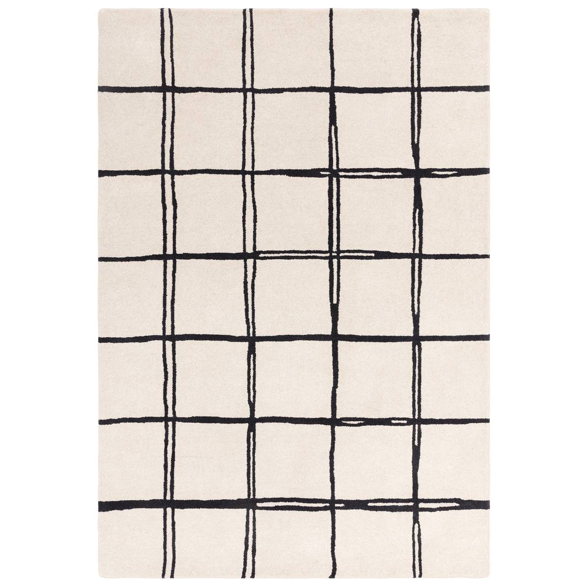 Albany Grid Monochrome Rug