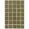 Albany Grid Olive Rug