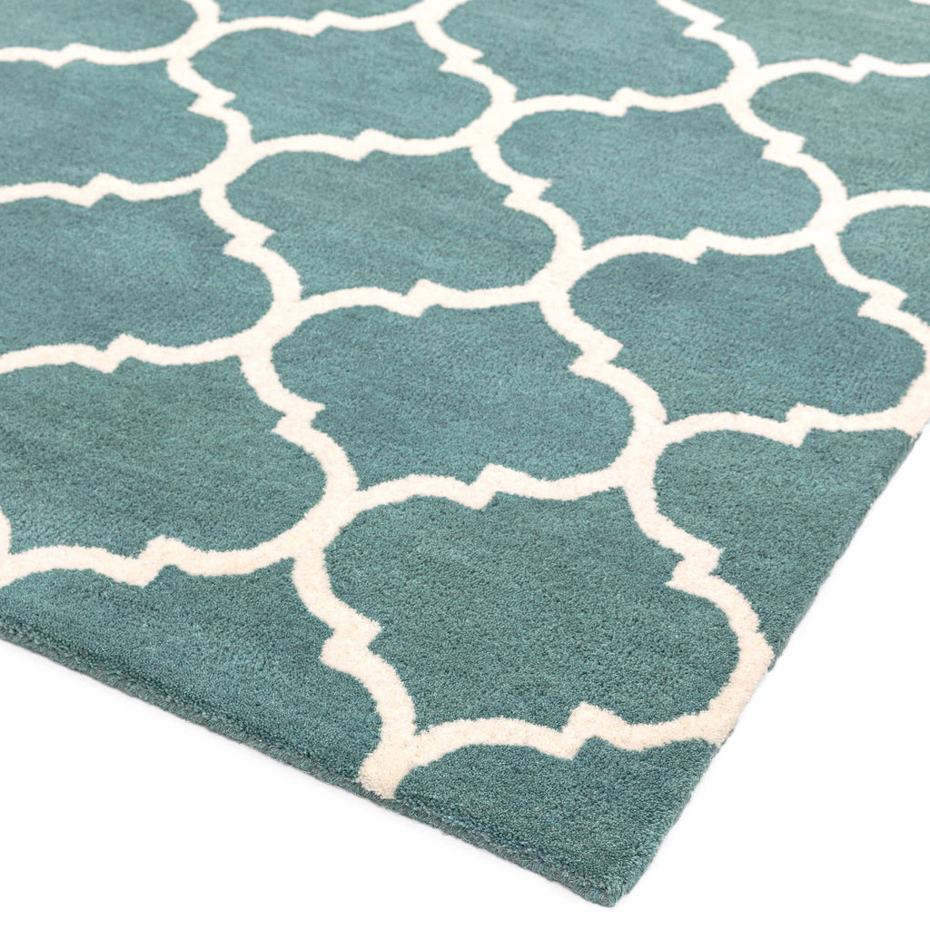 Albany Ogee Duck Egg Rug