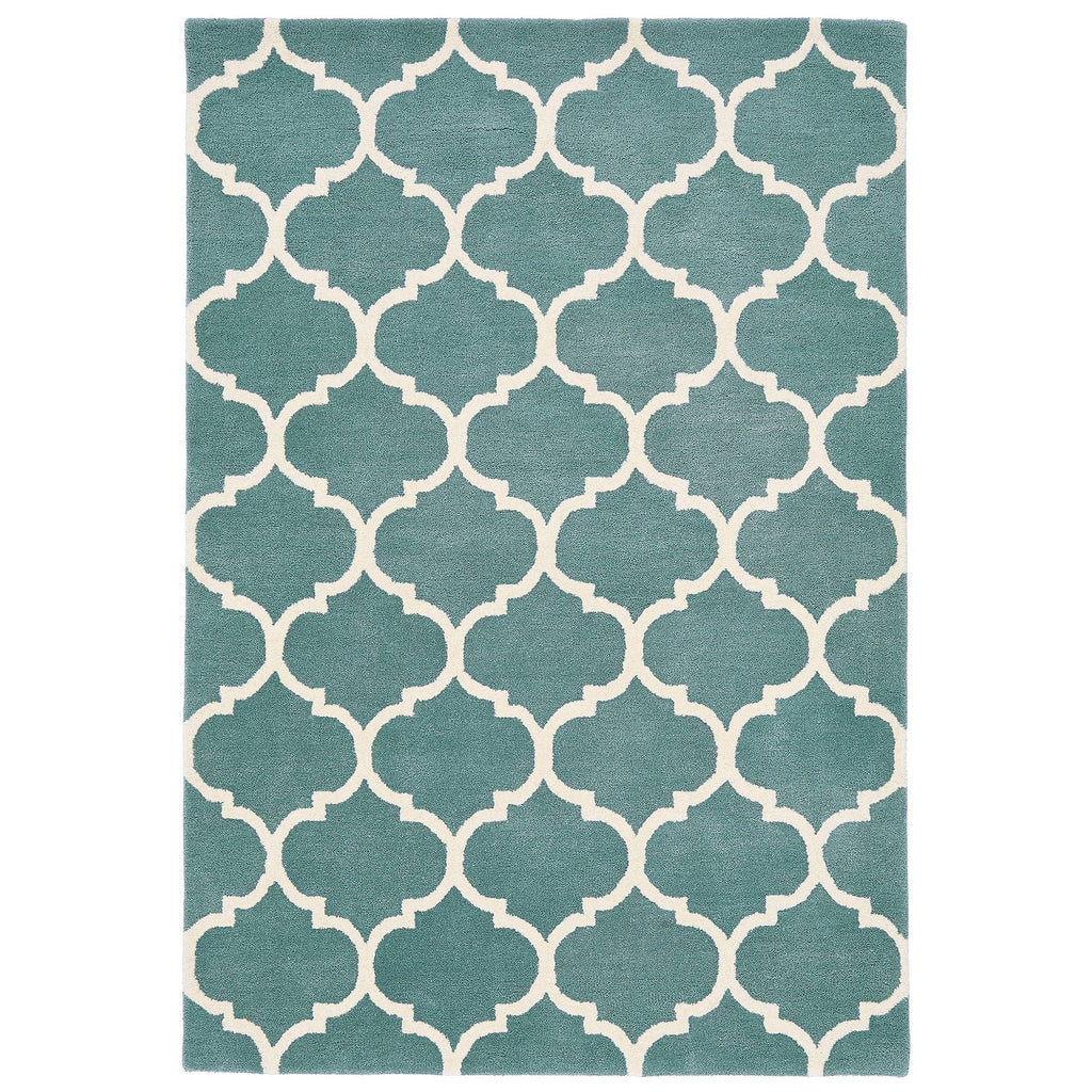 Albany Ogee Duck Egg Rug