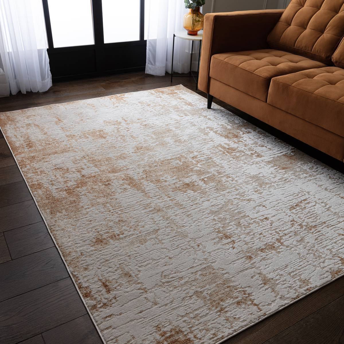 Anders Ember Natural Rug