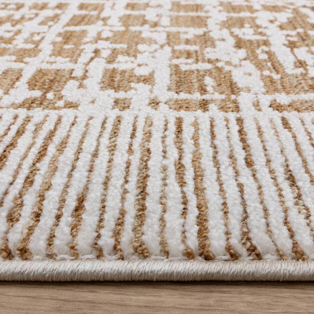 Anders Crosshatch Natural Rug