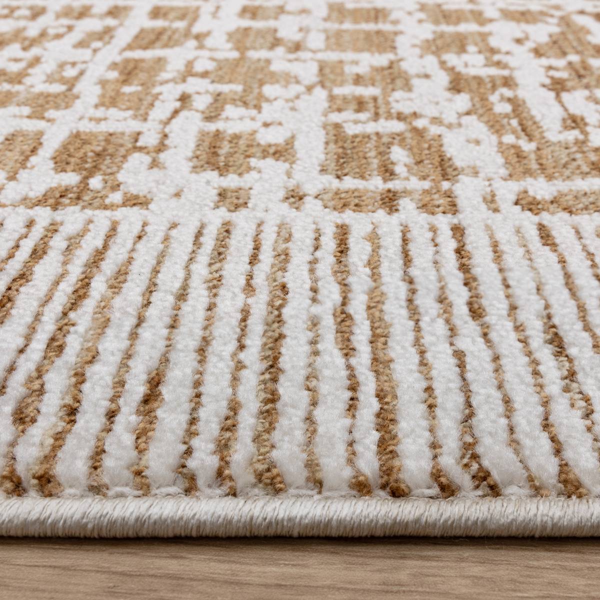 Anders Crosshatch Natural Rug