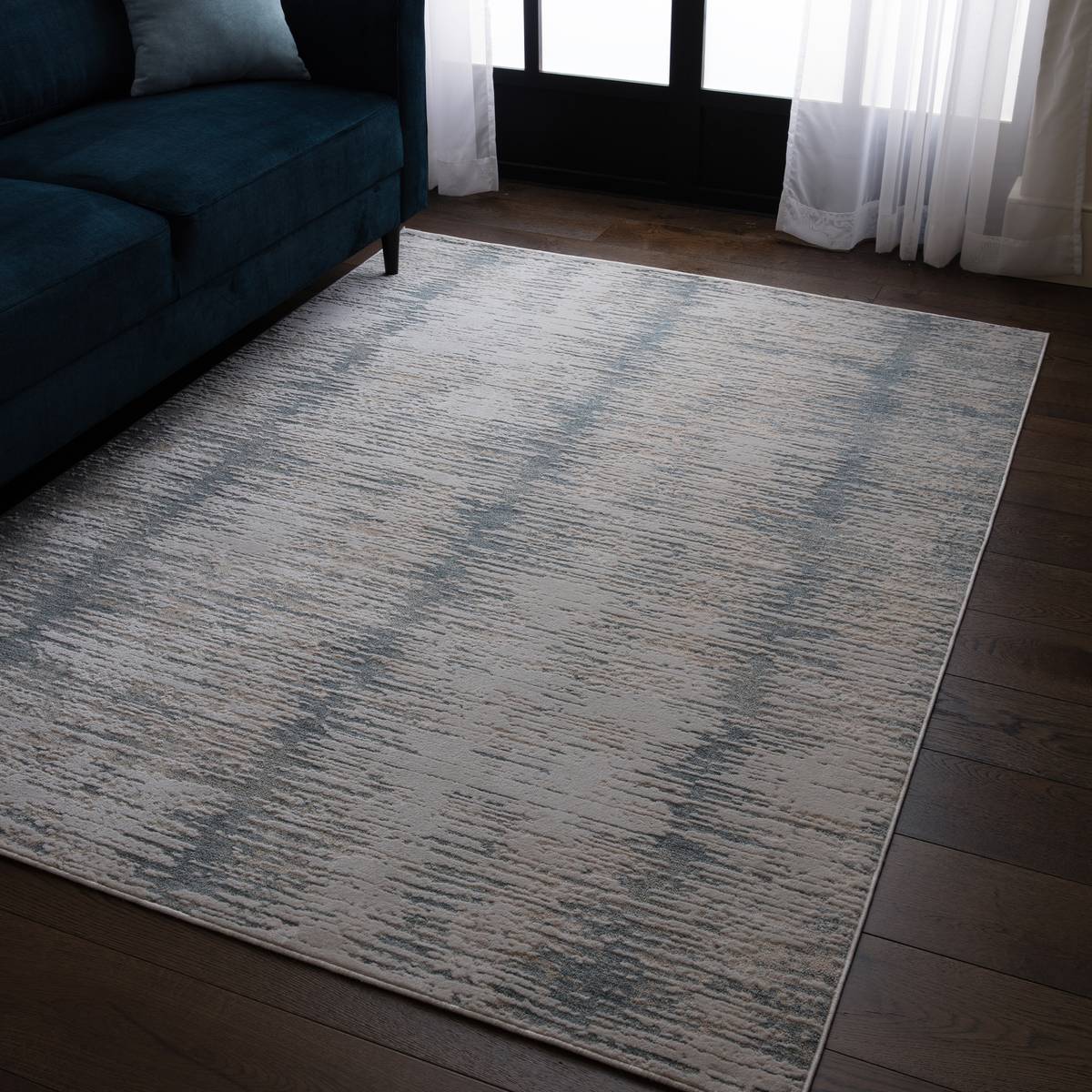 Anders Cascade Blue Rug
