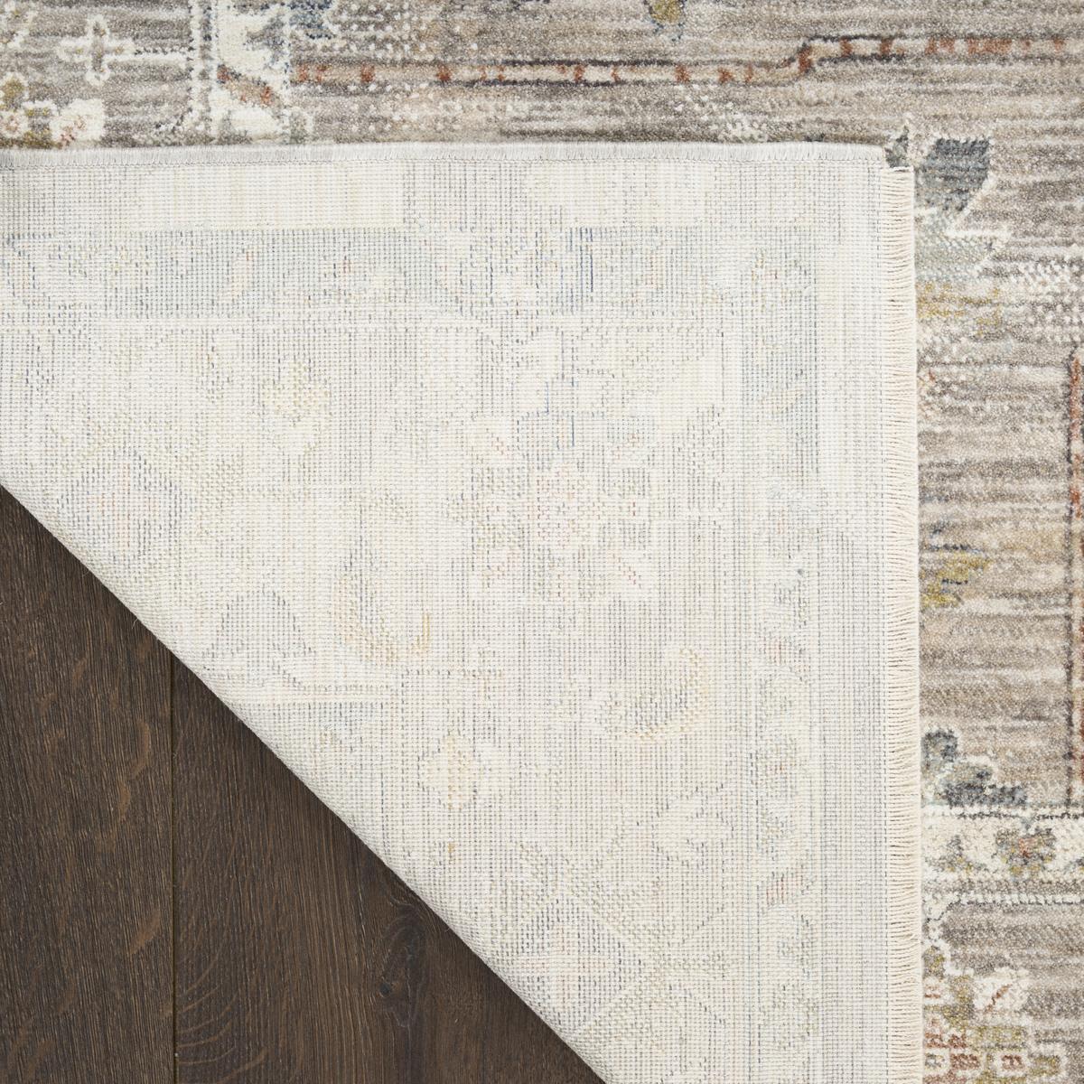 Antique Fusion Faded Ivory Multicolour Rug
