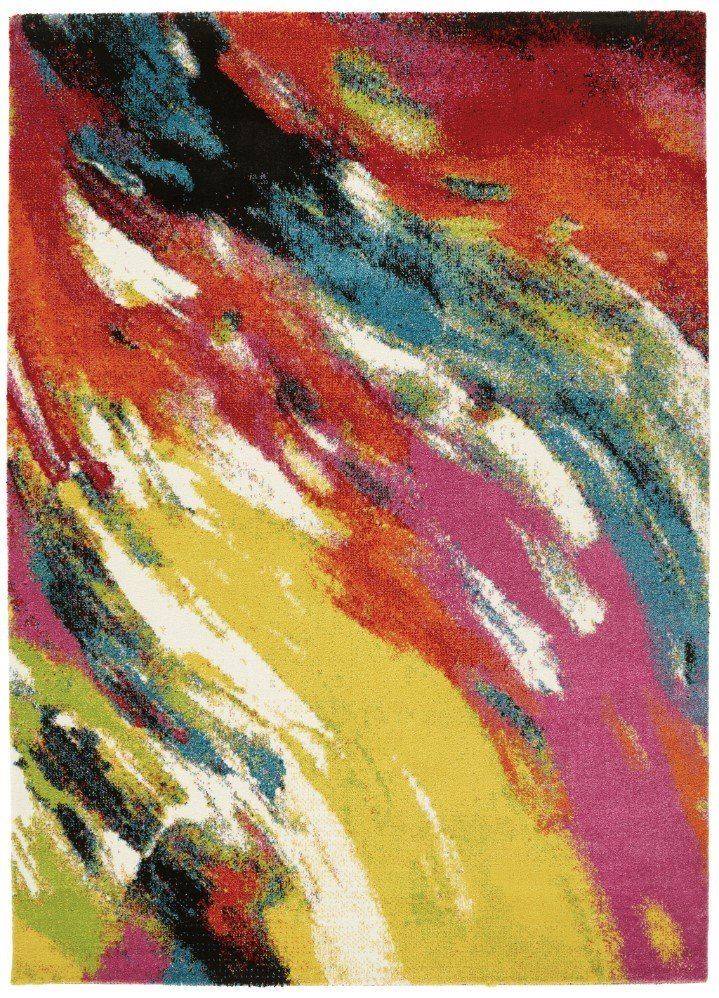 Art Brushstroke Multicolour Rug