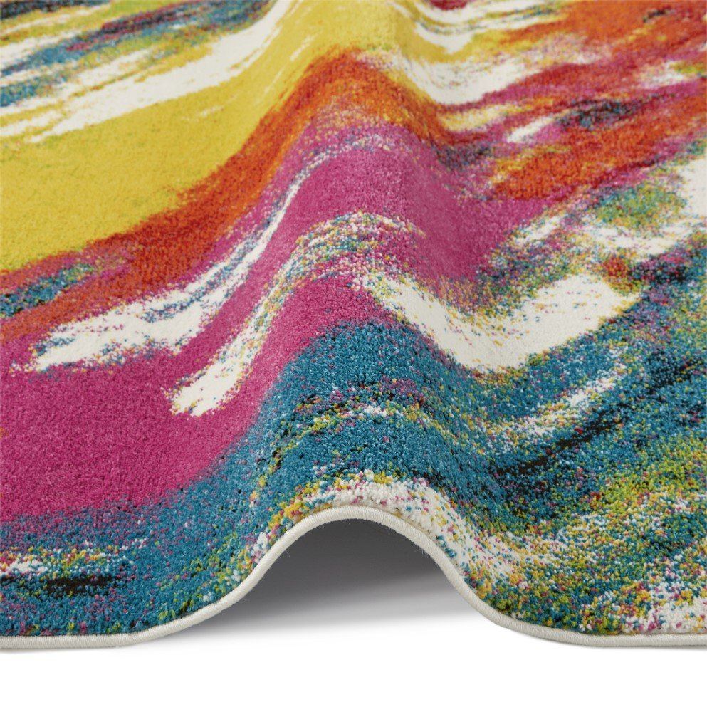Art Brushstroke Multicolour Rug
