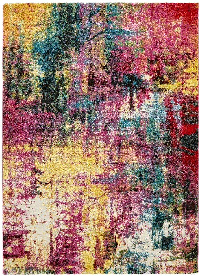 Art Colour Wash Multicolour Rug
