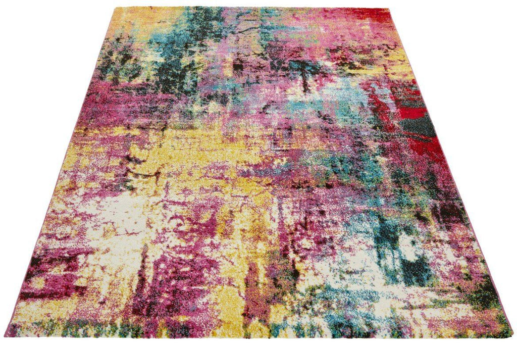 Art Colour Wash Multicolour Rug