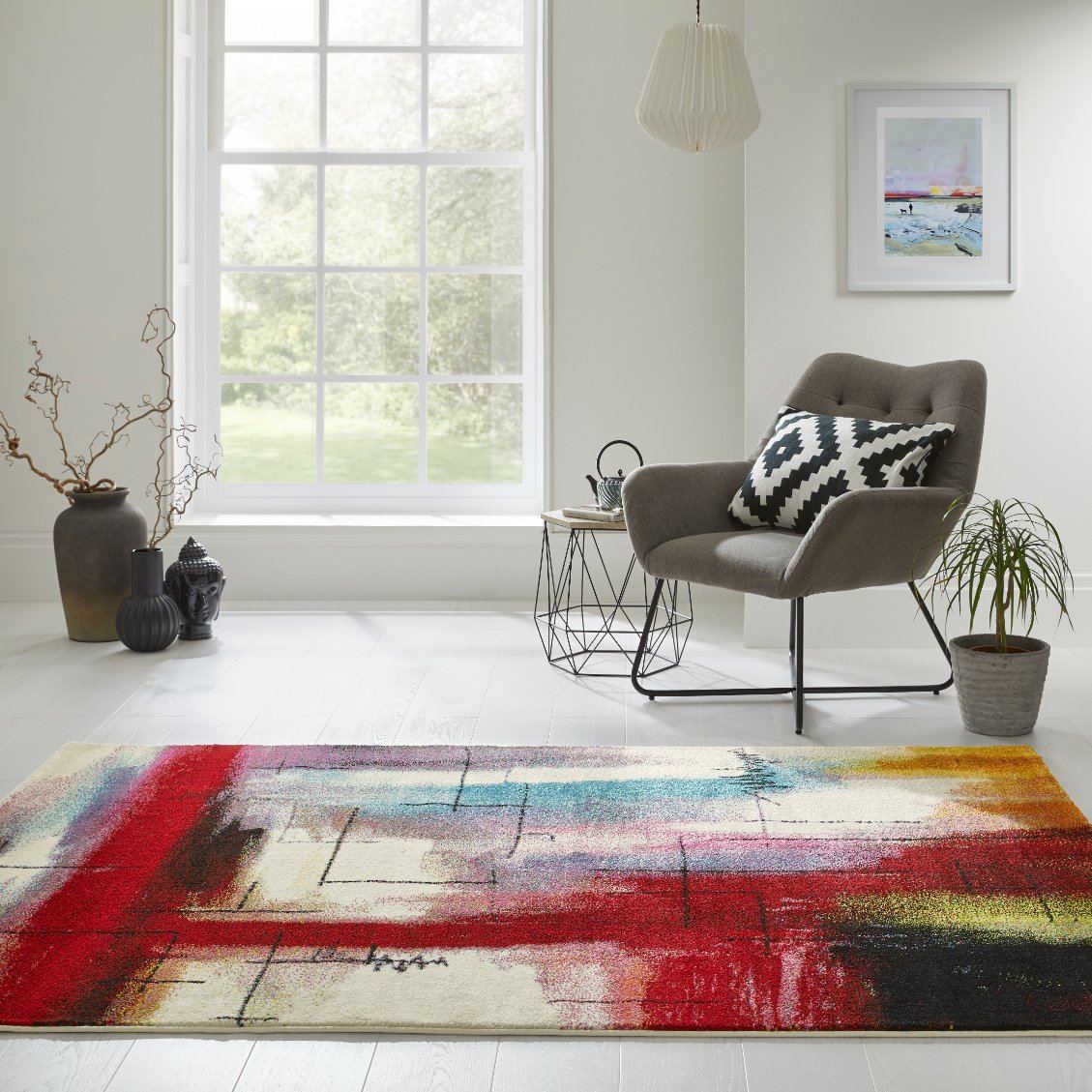 Art Crossroads Multicolour Rug