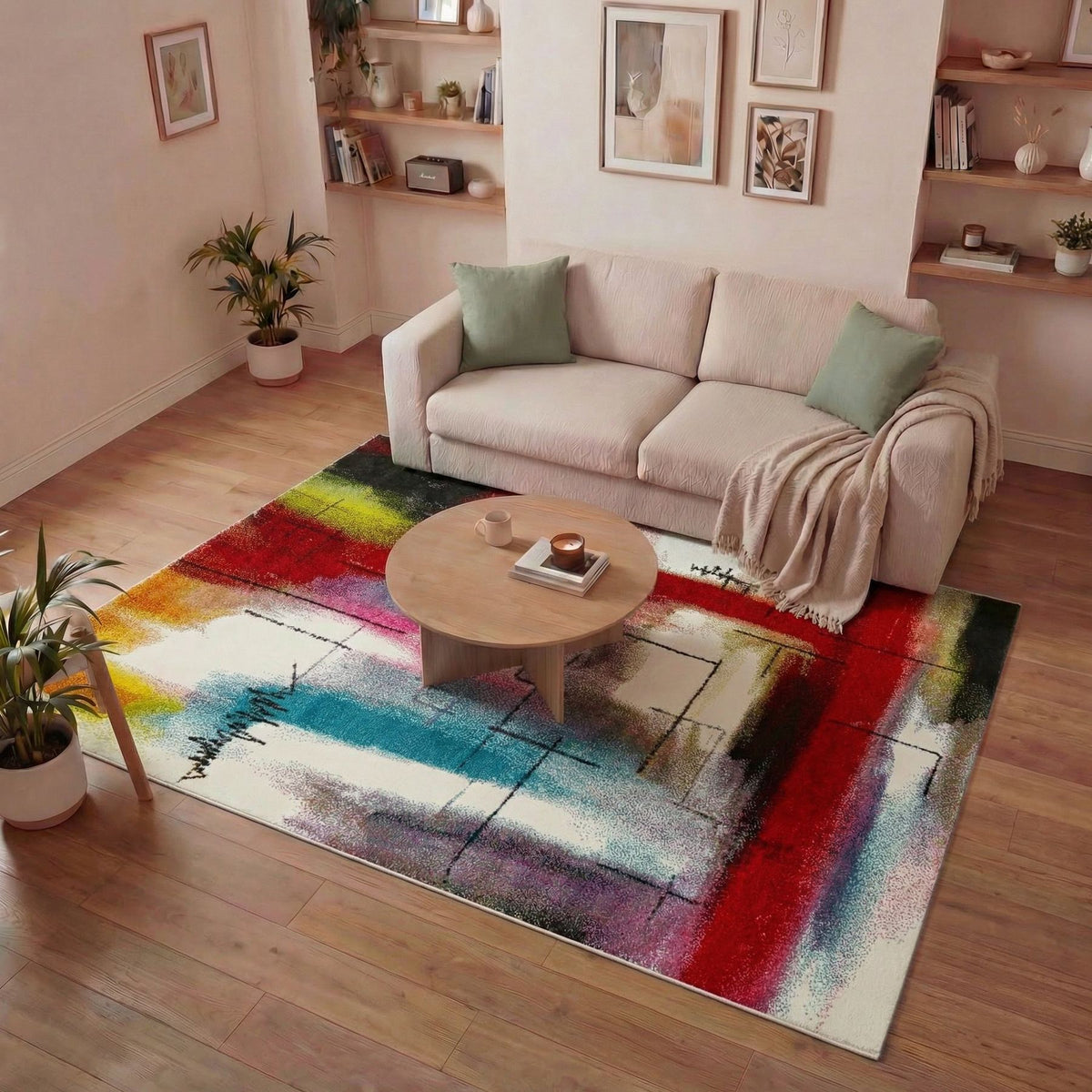 Art Crossroads Multicolour Rug