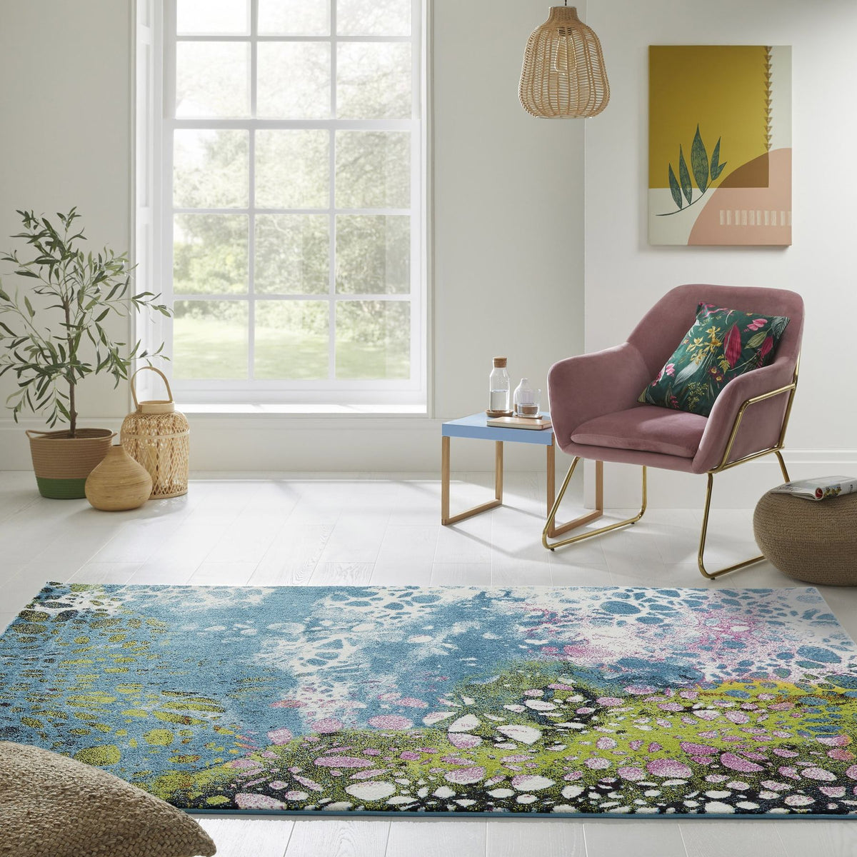 Art Lagoon Blue Rug