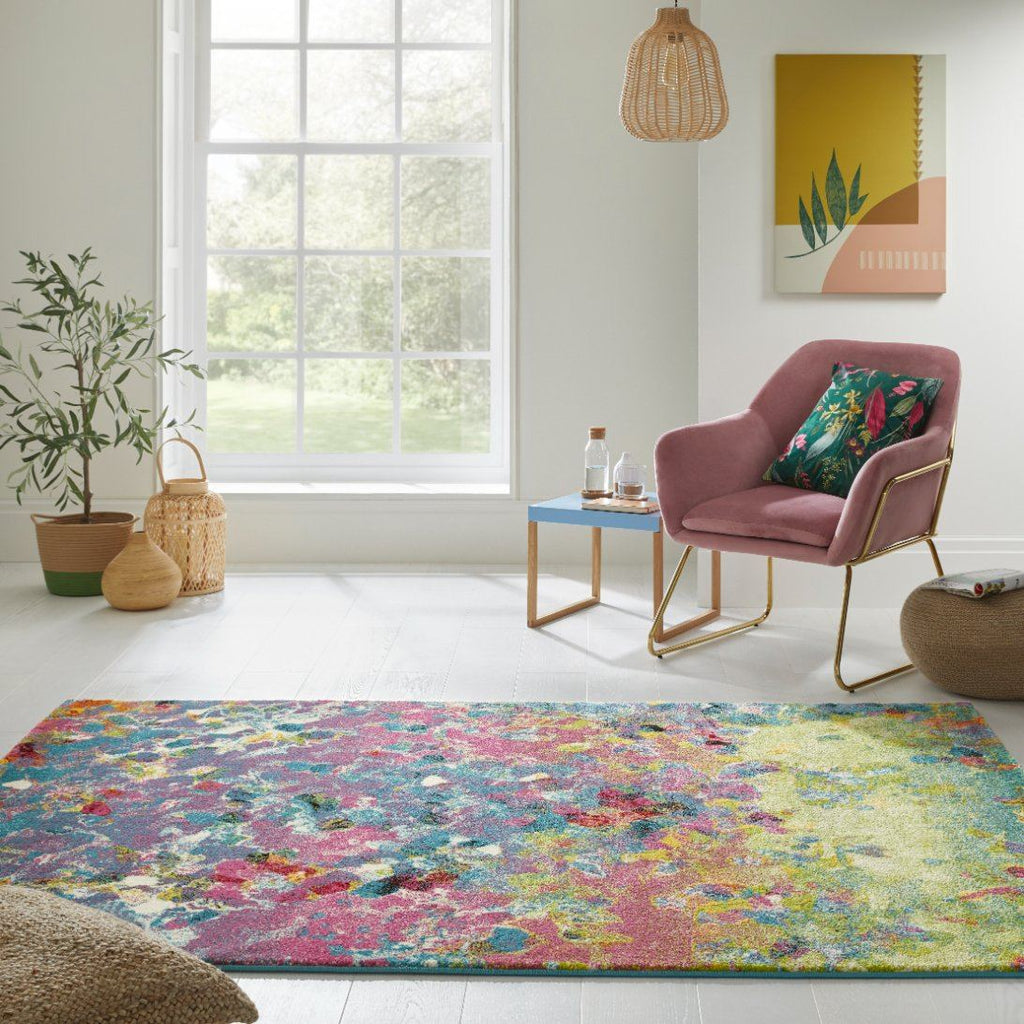 Art Mosaic Multicolour Rug