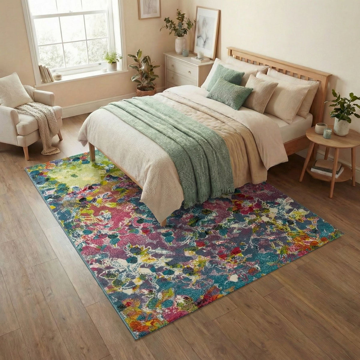 Art Mosaic Multicolour Rug