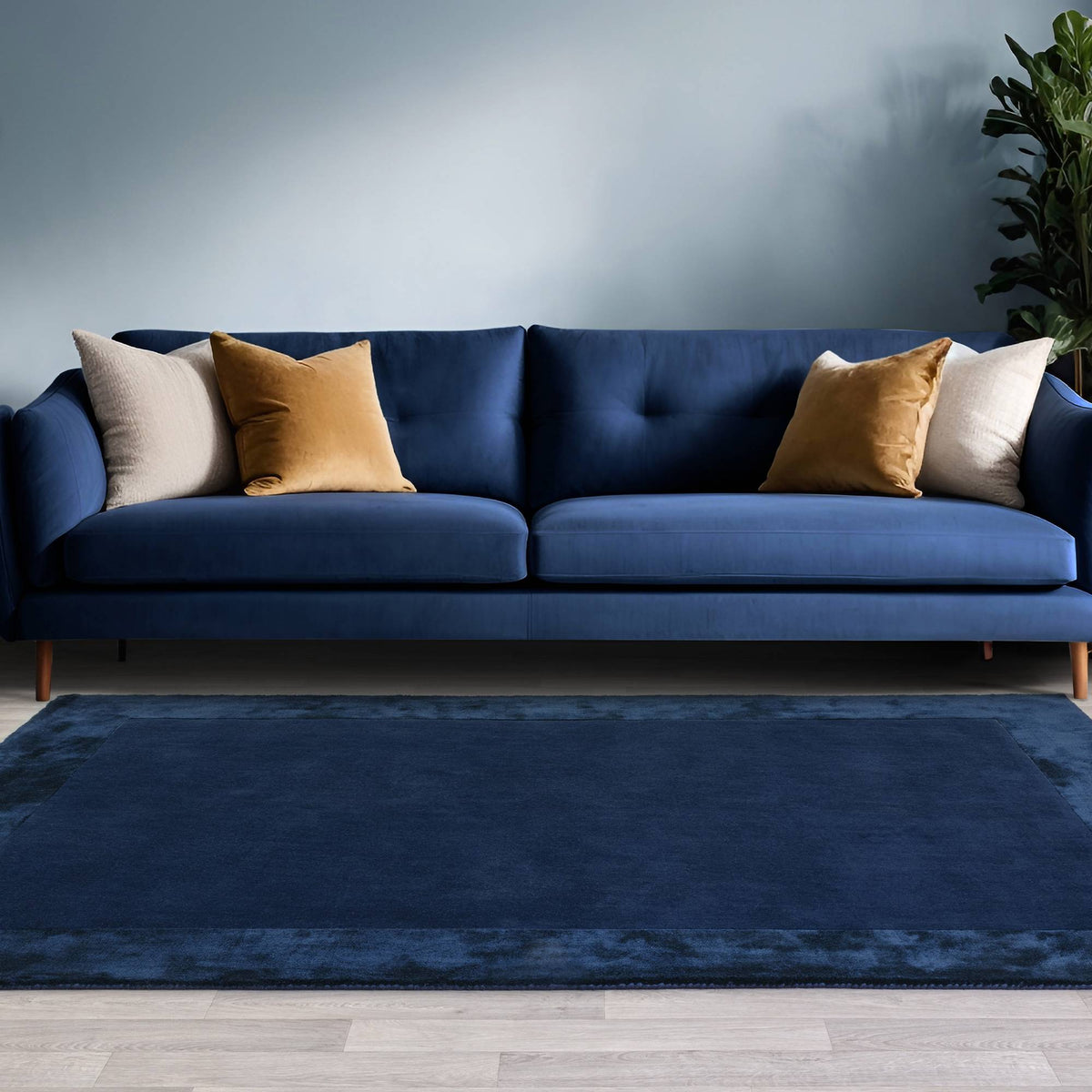 Ascot Navy Rug
