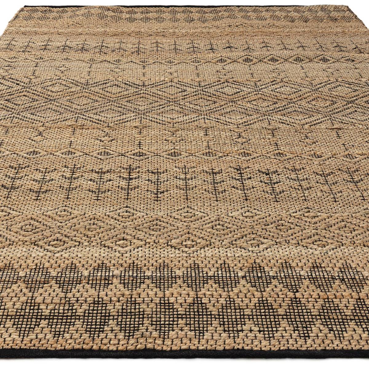 Asher Black Rug