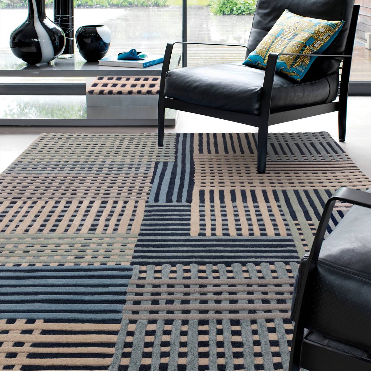 Aspect Blue Multi Rug