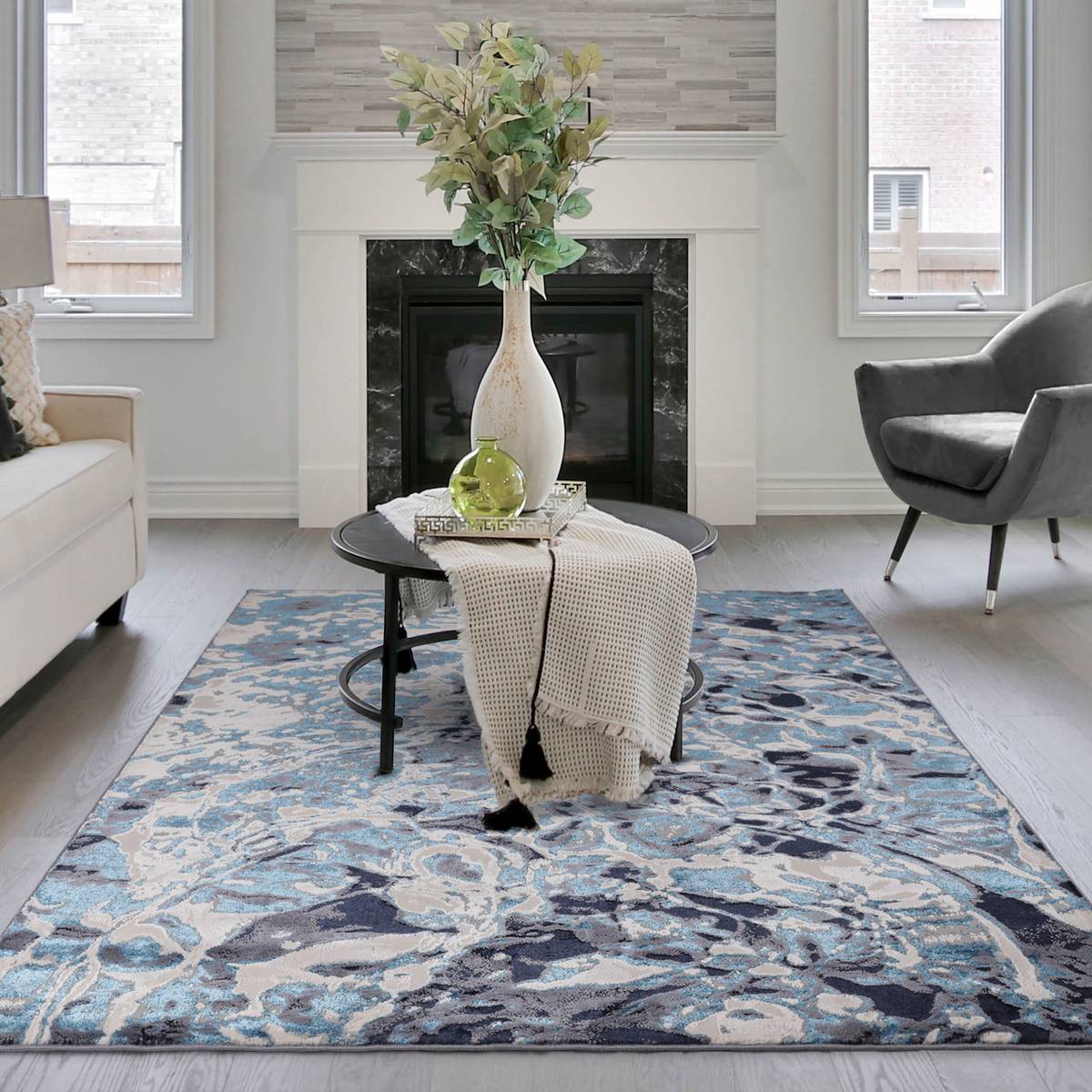 Aurora Foam Rug