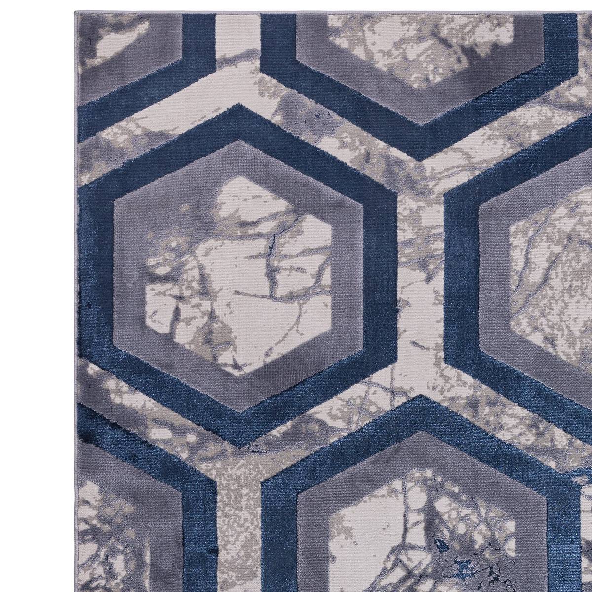 Aurora Hexagon Rug