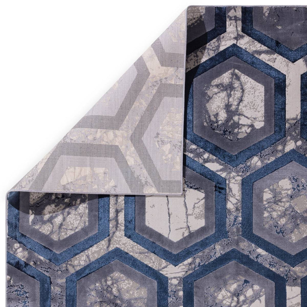 Aurora Hexagon Rug