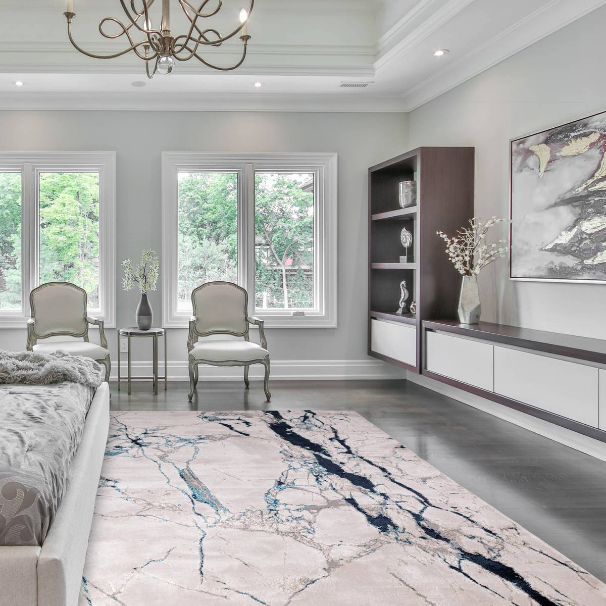 Aurora Quake Rug
