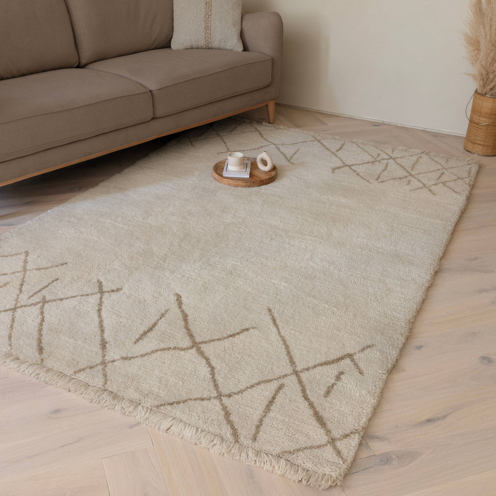 Azera Berber Crosshatch Rug