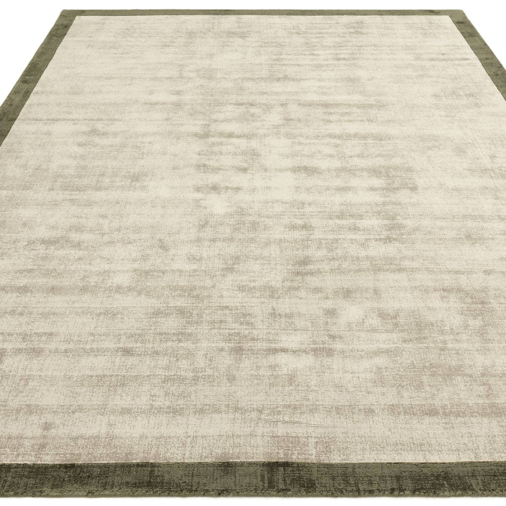Blade Border Sage Olive Rug
