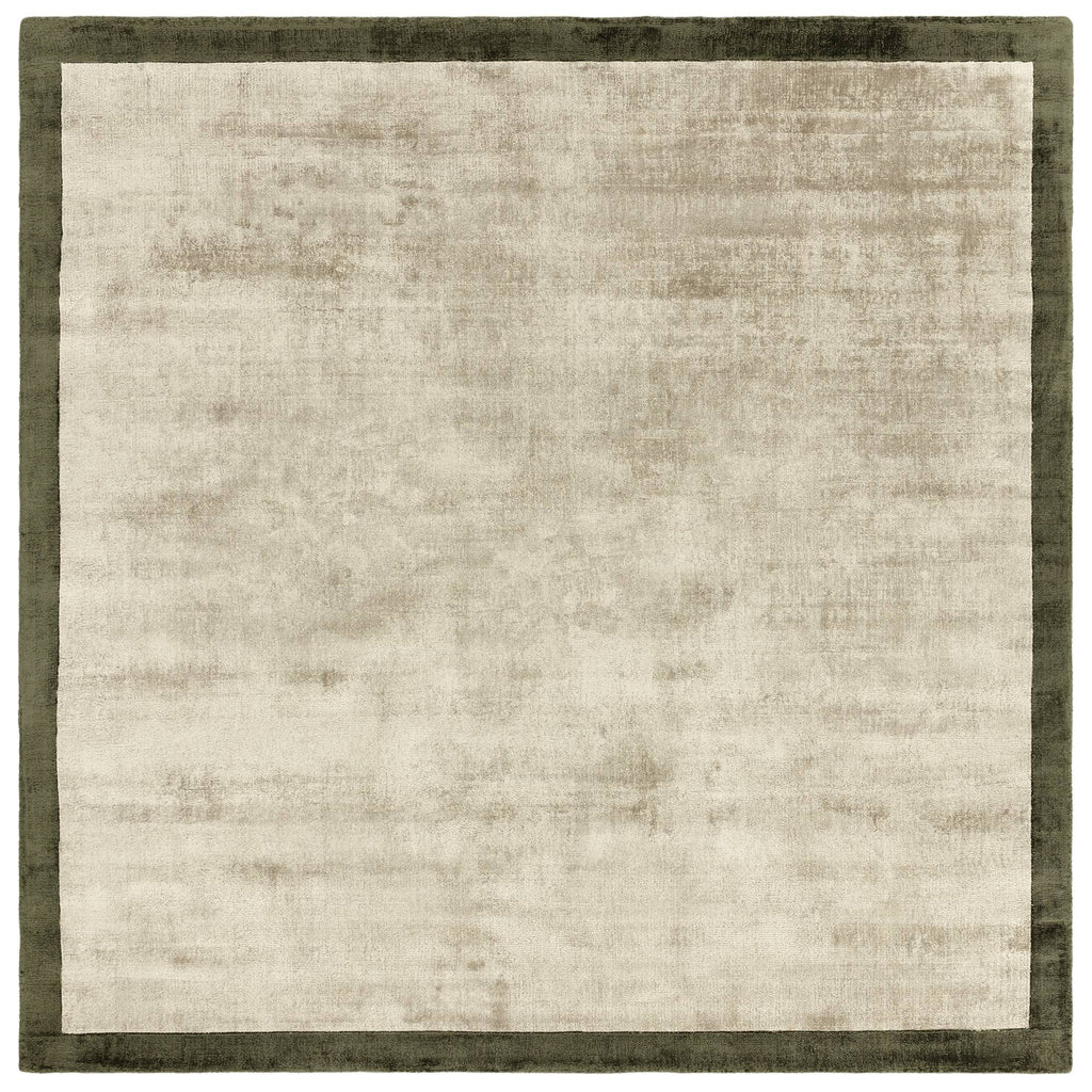 Blade Border Sage Olive Rug