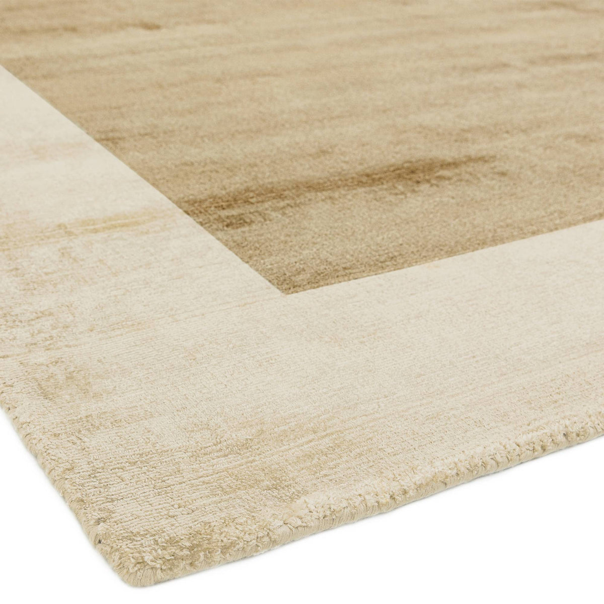 Blade Border Putty Champagne Rug