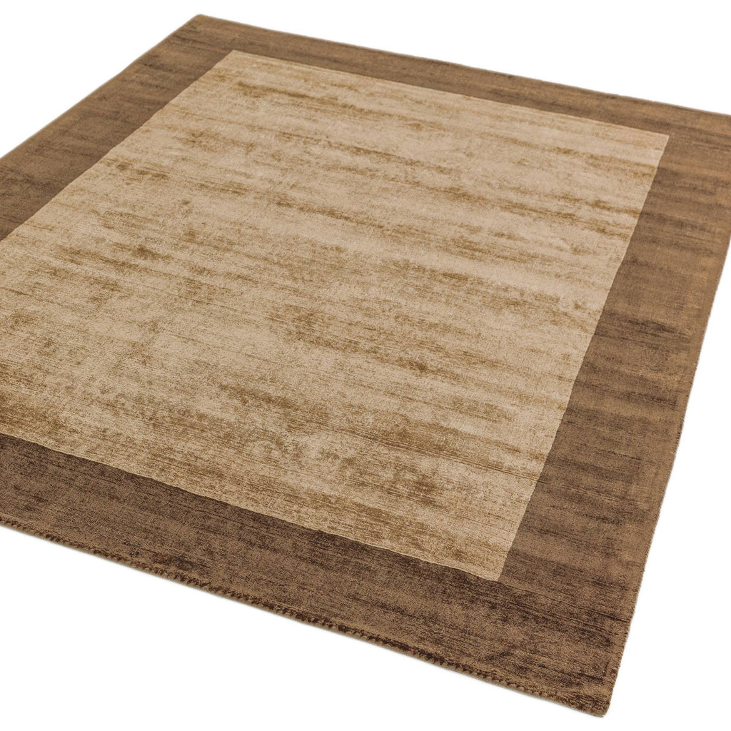 Blade Border Choco Mocha Rug