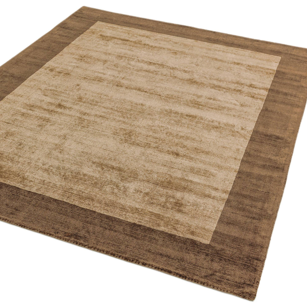 Blade Border Choco Mocha Rug