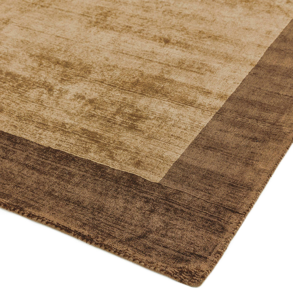 Blade Border Choco Mocha Rug