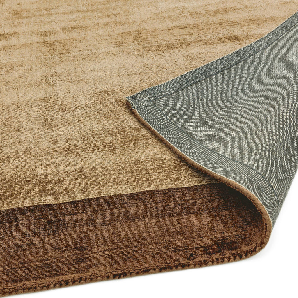 Blade Border Choco Mocha Rug