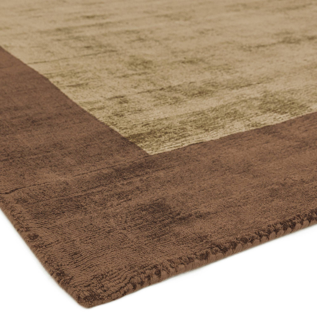 Blade Border Choco Mocha Rug