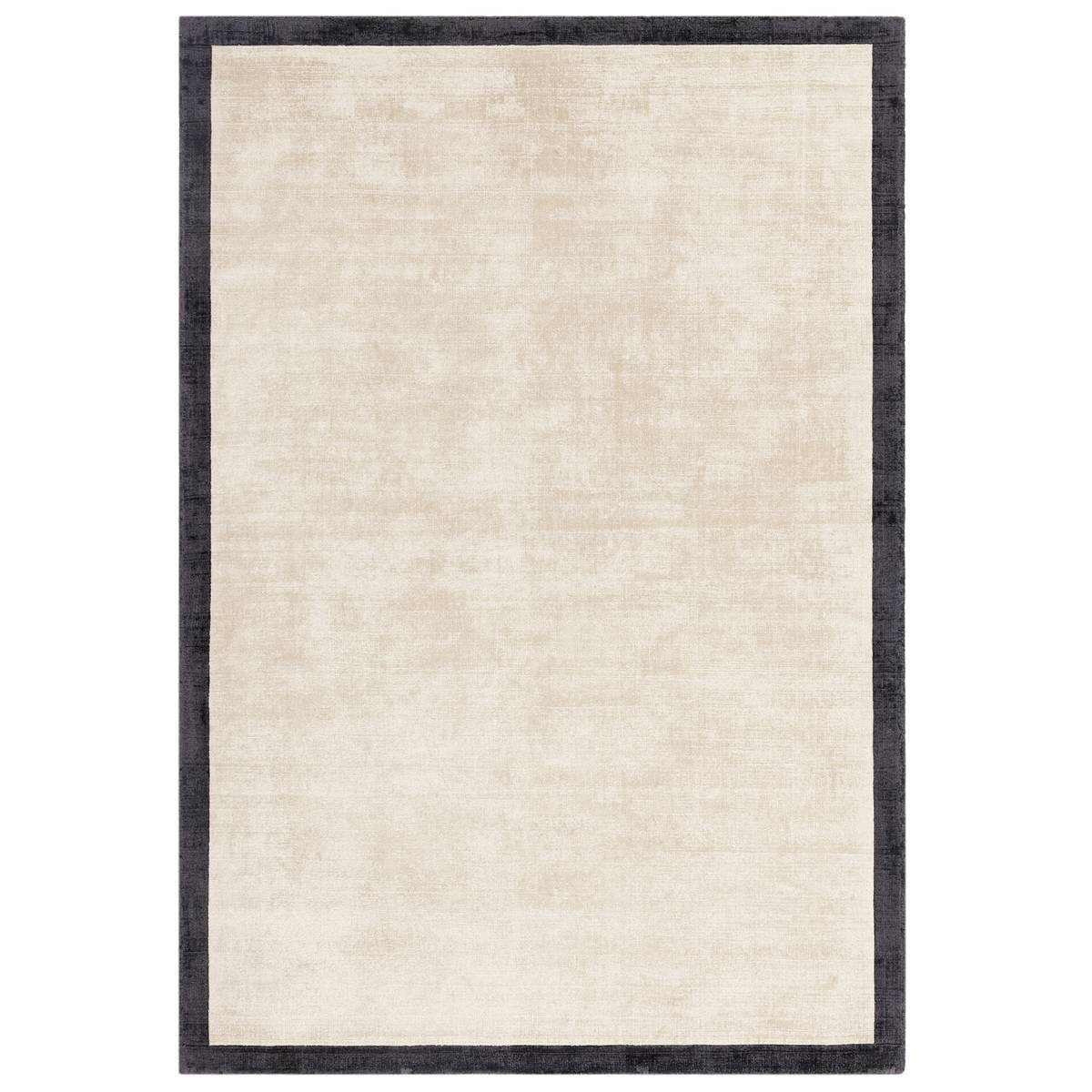 Blade Border Putty Charcoal Rug
