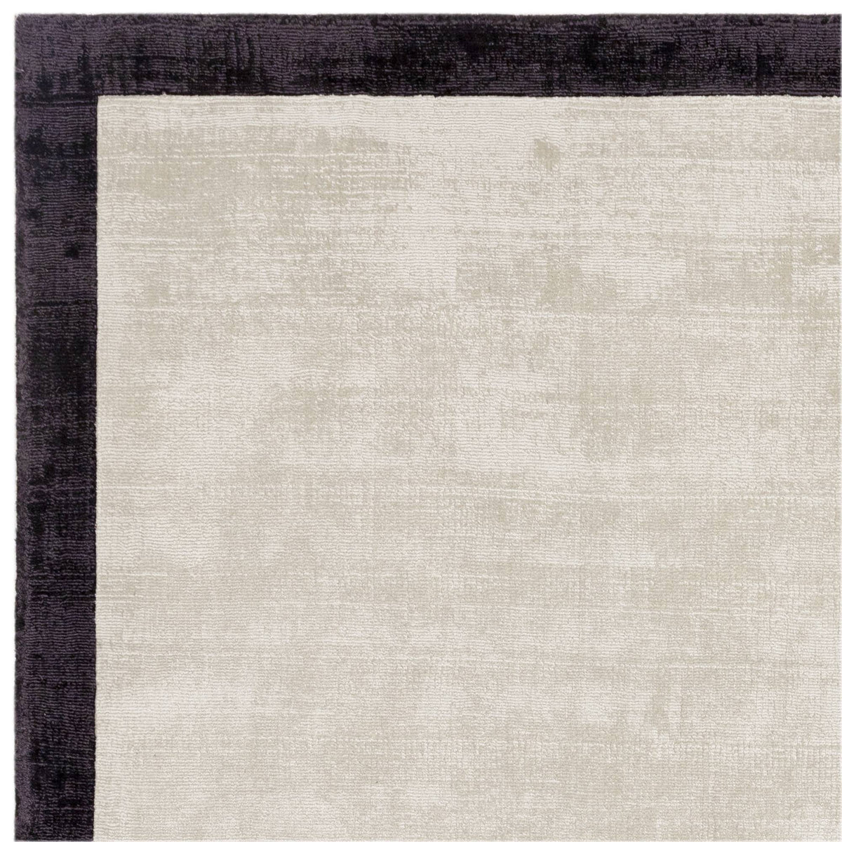 Blade Border Putty Charcoal Rug