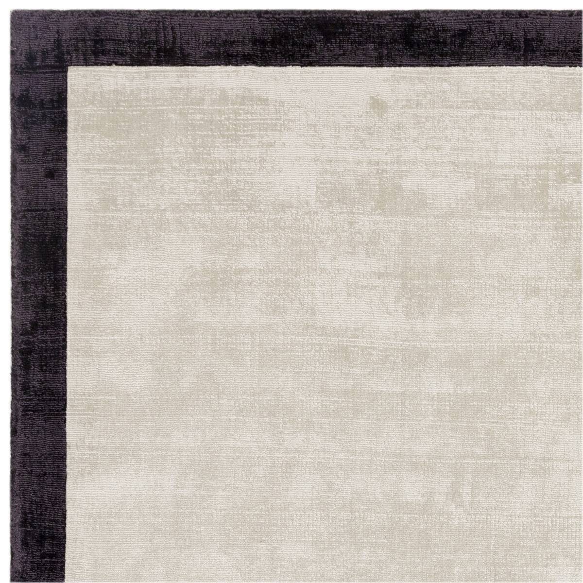 Blade Border Putty Charcoal Rug