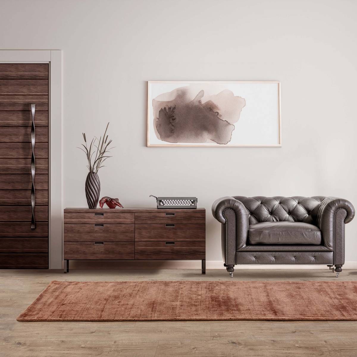 Blade Earth Rug