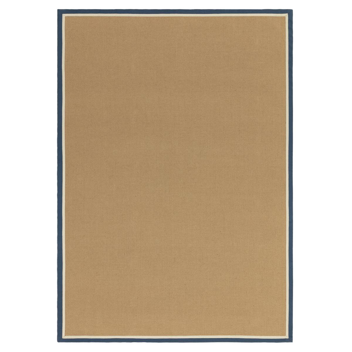 Bordo Boucle Blue Cream Rug