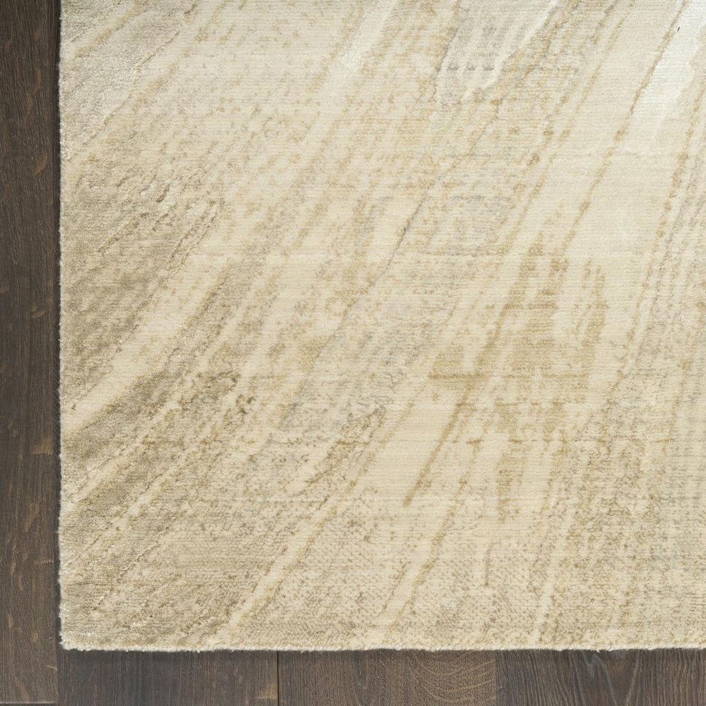 Brushlight Brushstroke Beige Grey Rug