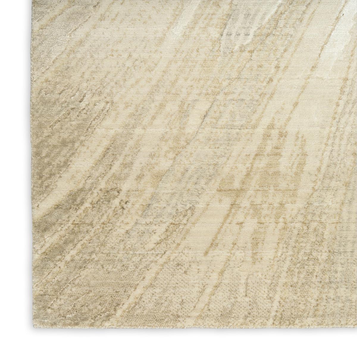 Brushlight Brushstroke Beige Grey Rug
