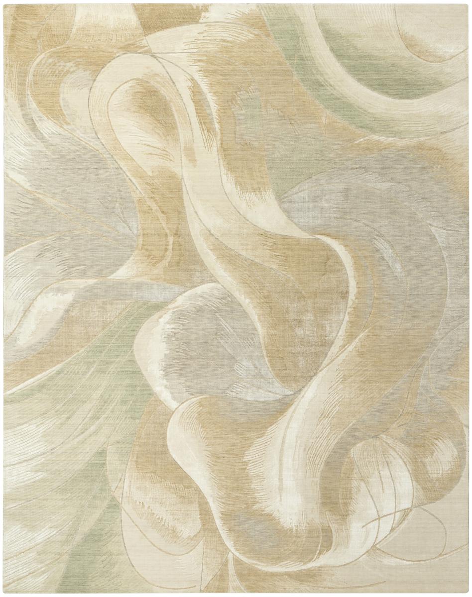 Brushlight Ribbon Beige Grey Rug