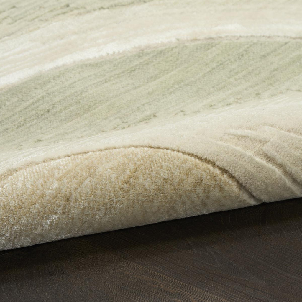 Brushlight Ribbon Beige Grey Rug