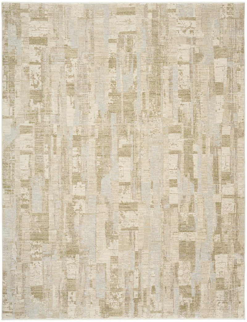 Calvin Klein Drift Mosaic Beige Grey Rug