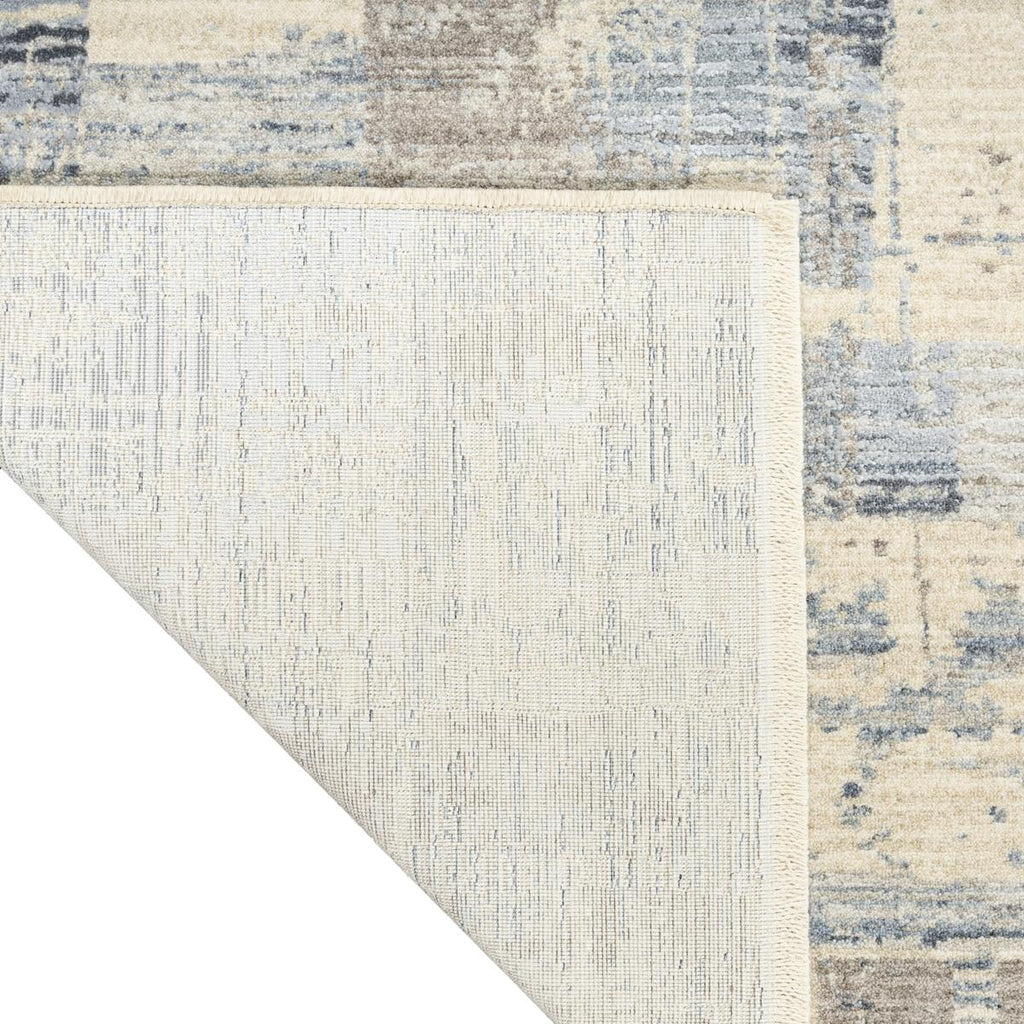 Calvin Klein Drift Mosaic Blue Beige Rug