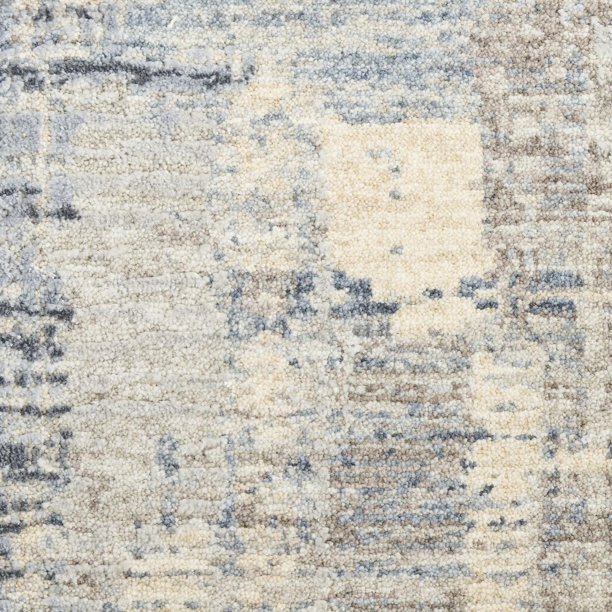 Calvin Klein Drift Mosaic Blue Beige Rug