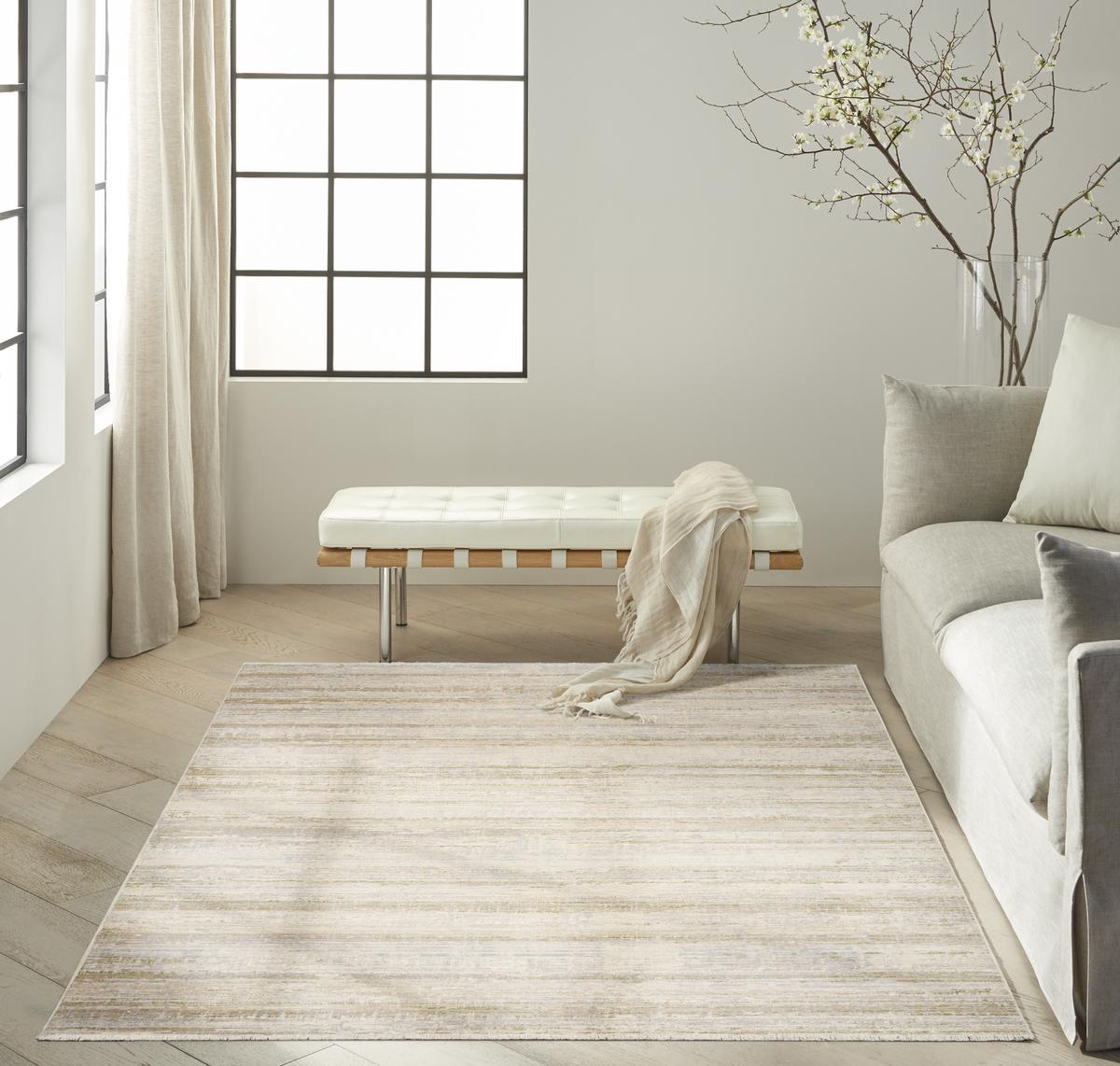 Calvin Klein Drift Stripe Sand Rug