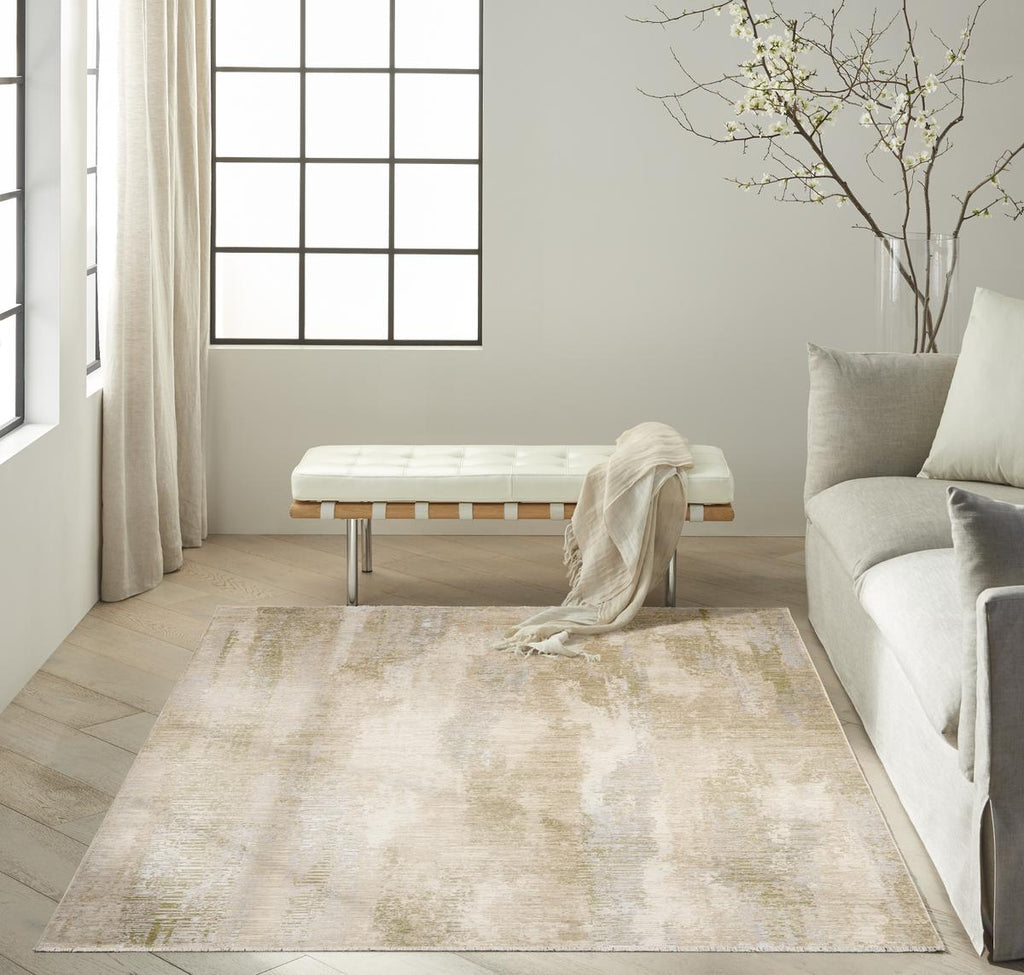 Calvin Klein Drift Wash Beige Sage Rug