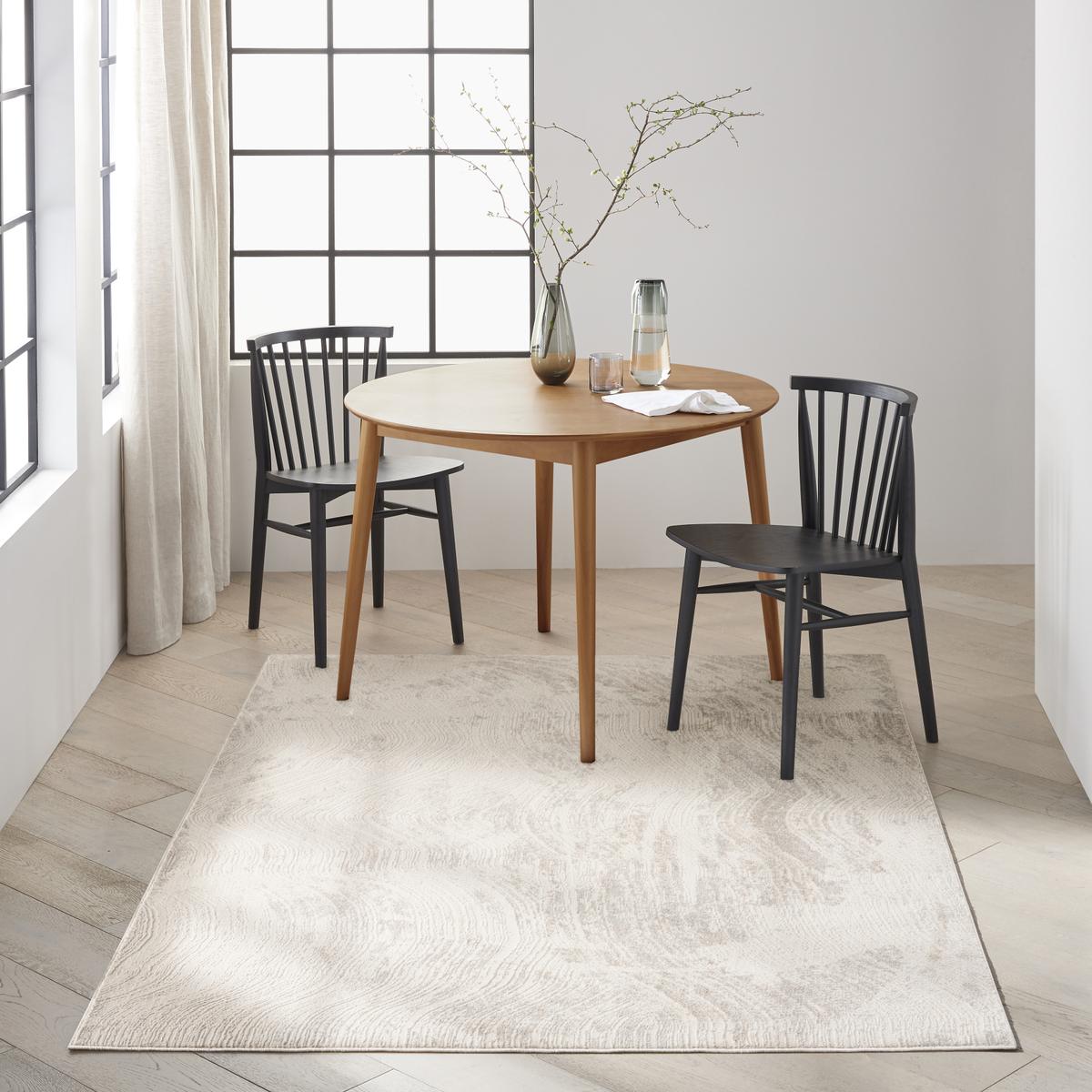 Calvin Klein Irradiant Marble Silver Grey Rug