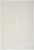 Calvin Klein Irradiant Maze Ivory Rug